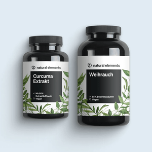 Selfcare Bundle von NATURAL ELEMENTS, Curcuma Extrakt, Weihrauch